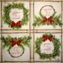 198 Christmas Flowers - 3-ply